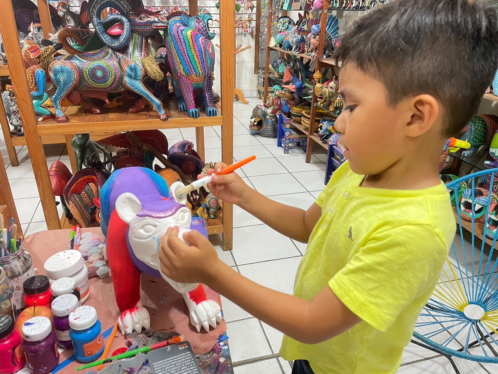 Create your art Alebrije tour|experience HT